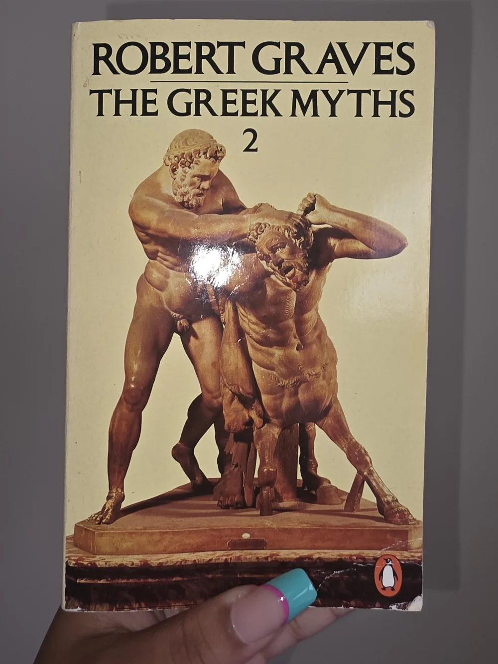 Robert Graves The Greek Myths 2 – Cream Cover